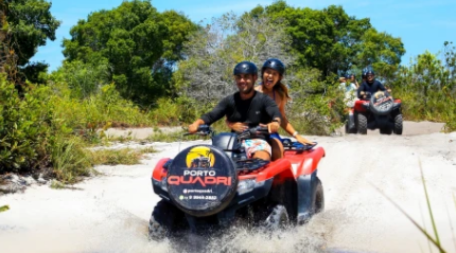 Passeio de quadriciclo em Porto Seguro